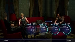 Final Fantasy 15 - My biggest Level Up from 55/59 to 99 (PS4)