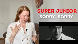 Психолог слушает SUPER JUNIOR в первый раз. Реакция на '쏘리 쏘리 (SORRY, SORRY)' MV