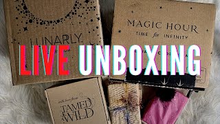 LIVE Witchy Unboxing Haul