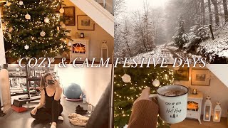 Cozy Winter Days ❄️ Decorating Christmas tree, snow + I lost 10kg! (Weigh loss update & eating out)