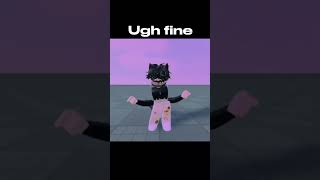 New avi finally!! (Not a furry okay) #edit #roblox #viral #sadcatdance