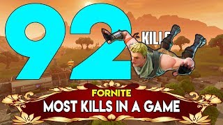 MOST KILLS EVER IN FORNITE (NO CLICKBAIT)