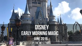 Disney Early Morning Magic Fantasyland June 2019 by the Mei Li Twins