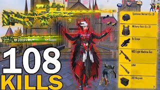 108 KILLS!😍 NEW BEST LOOT GAMEPLAY with BLOOD RAVEN X-SUIT🔥SAMSUNG,A7,A8,J4,J5,J6,J7,J2,J3,XS,A3,A4