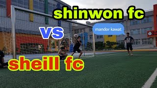 tki korea main bola sheill fc vs shinwon fc