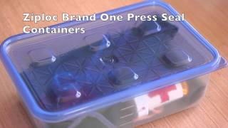 Ziploc Brand One Press Seal Containers