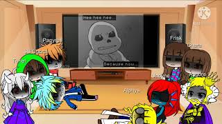 Undertale react to Megalo Comic Dub