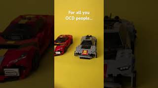 Very un satisfying LEGO builds #lego #legobuild #legomoc #legobuilder #legocar #legosets #ocd