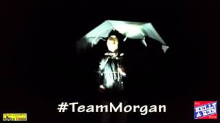 Ken Folkes Walking in the Rain for Team Morgan