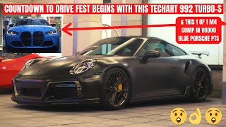 You'll Never See A More "RARE" Color On A BMW M4 COMPETITION🤯& My buddy's FULL TECHART 992 TURBO-S 🔥