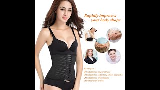 Waist Trainer for Women Under Clothe Waist Cincher Breathable Girdle Tummy Control Whenever you wear