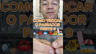 Como Trocar O Passador Parte 9 🎣🦀🐟🦐🐠🏖️ #pescador #pescar #peixe #pesca