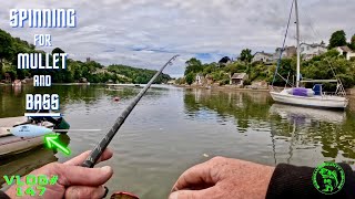 Spinning For Mullet and Bass | River Yealm Fishing Adventures | Vlog#147