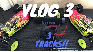 3 RC TRACKS IN 1 WEEK!  || VLOG 3 || 2WD || 4WD