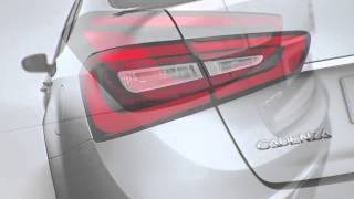 Kia Cadenza's LED Rear Combination Lamps