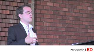 Sam Freedman speaks at researchED 2013  - Part 5 of 5