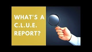 CLUE Report|| Lexus Nexus report