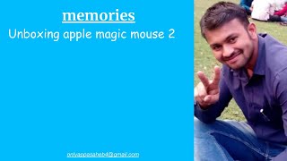 Unboxing apple magic mouse 2