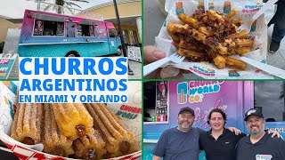 CHURROS ARGENTINOS 🇦🇷 EN MIAMI Y ORLANDO: LA HISTORIA DE CHURROWORLD CO