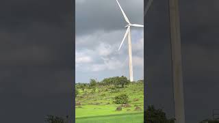 #shorts Beautiful windmill in Maharashtra ❤️