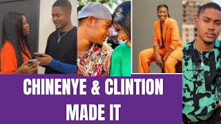 Chinenye Nnebe & Clinton Joshua finally made it.💃🏽💃🏽💃🏽#soniauche #chinenyennebemoviestv