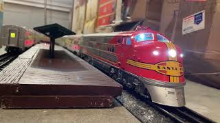 3rd rails Early EMC E1 & super Chief cars