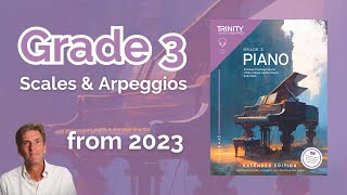 Trinity Grade 3 Piano (from 2023): Scales and Arpeggios