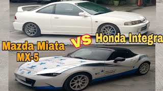 Mazda Miata MX-5 VS Honda Integra