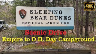 Scenic Drive: Sleeping Bear Dunes National Lakeshore, Philip A. Hart Center to D.H. Day Campground