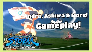 Naruto Storm Connections  Indra, Ashura, Jigen Gameplay! (AnimeExpo 2023)