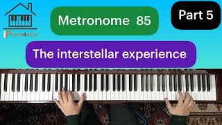 the interstellar experience  (( Tony Ann  )) | piano Tutorial _ part 5