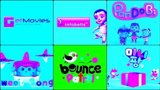 Full best logo Compilation Effects: Getmovie, infobells, PanDoBi, Bounce petrol intrologo  Effects