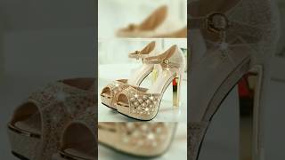 Trendy gold heel sandals # viral # youtube # trend #ytshorts