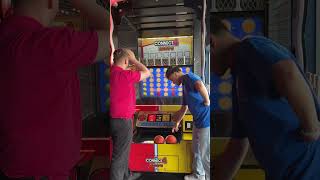 THE MOST INTENSE GAME OF BASKETBALL CONNECT 4 EVER?!?!