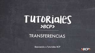 TUTORIAL TRANSFERENCIAS