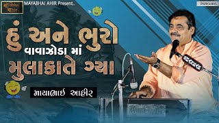 હું અને ભૂરો વાવાઝોડામાં મુલાકાતે ગ્યા  ll Mayabhai Ahir ll Lok Dayro ll Ahmdavad Vol02