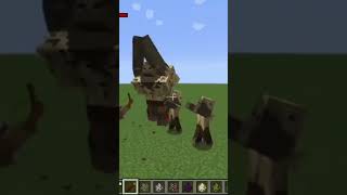 Mutant Husk Vs Mutant Skeleton #minecraft #shorts #minecraftshorts