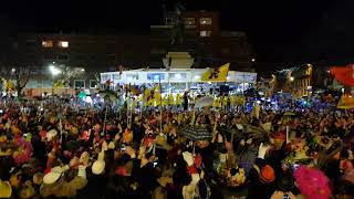 CARNAVAL DE DUNKERQUE 2019 / cantate à Jean Bart. le final.