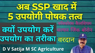 ssp khad | 5 nutrients in ssp | phosphorus, calcium, sulphur, zinc, boron | ssp fertilizer |