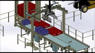 Gantry Type Crate Palletizing Machine