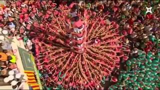 4de9sf Vella de Valls diada Sant Fèlix 2017 - castellers - castells