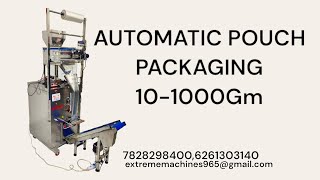 Automatic Pouch Packaging !! 7828298400 !! 10-1000Gm