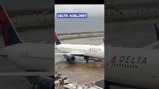 Delta Airlines at Osaka Kansai Airport - Japan