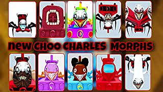 МОРФЫ ЧУ ЧУ ЧАРЛЬЗ в РОБЛОКС ROBLOX CHOO CHOO CHARLES MORPHS