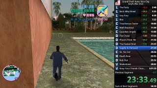 GTA: Vice City - Any% No SSU speedrun (57:05)