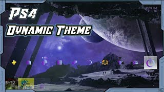 (PAID) 4K Amazing Space Travel Dynamic Theme - PS4