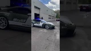 Police Wrap On A Porsche ( Not Clickbait )