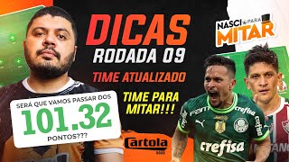 CARTOLA FC 2023 RODADA 9 - TIME ATUALIZADO RODADA 9