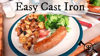 Cast Iron Sausage and Potatoes