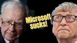 Why Warren Buffett never bought Microsoft?